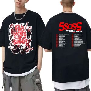 5 Seconds Of Summer Shirt 5SOS 2023 Tour Shirt