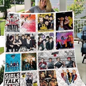 5 Seconds Of Summer Blanket 5SOS 2023 Throw Gift For Fans