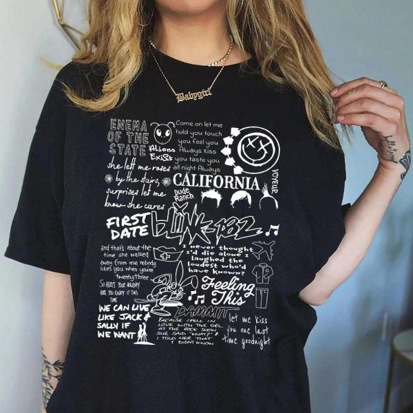 Blink-182 Shirt Blink 182 Tour 2023 Shirt