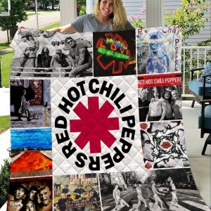 Red Hot Chili Peppers Blanket Global Stadium Tour Throw Gift For Rock Fans