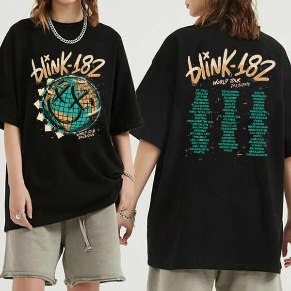 Blink-182 Shirt Blink 182 Tour 2023 T-Shirt