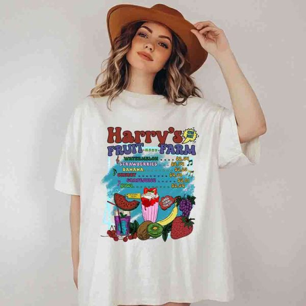 Harry Styles Shirt Harry’s Fruit Farm Vintage Shirt