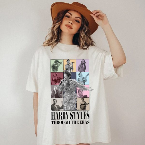 Harry Styles Through Eras Tour Shirt