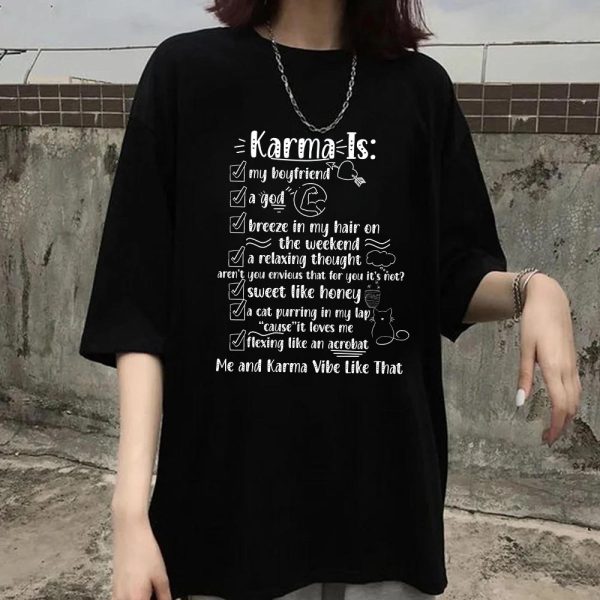 Taylor Swift Shirt Karma Is My Boyfriend T-Shirt