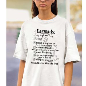Taylor Swift Shirt Karma Is My Boyfriend T-Shirt