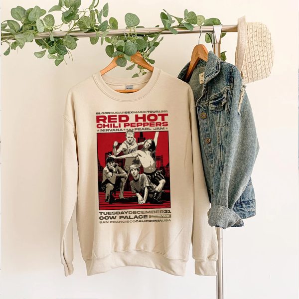 Red Hot Chili Peppers Tour 1991 Vintage Shirt