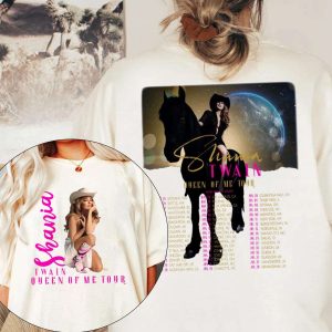 Shania Twain Shirt Queen Of Me Tour 2023 Shirt