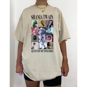 Shania Twain Shirt Queen Of Me Tour 2023 T-Shirt