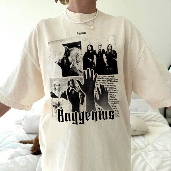 2023 The Record Album Boygenius Band Y2K Shirt