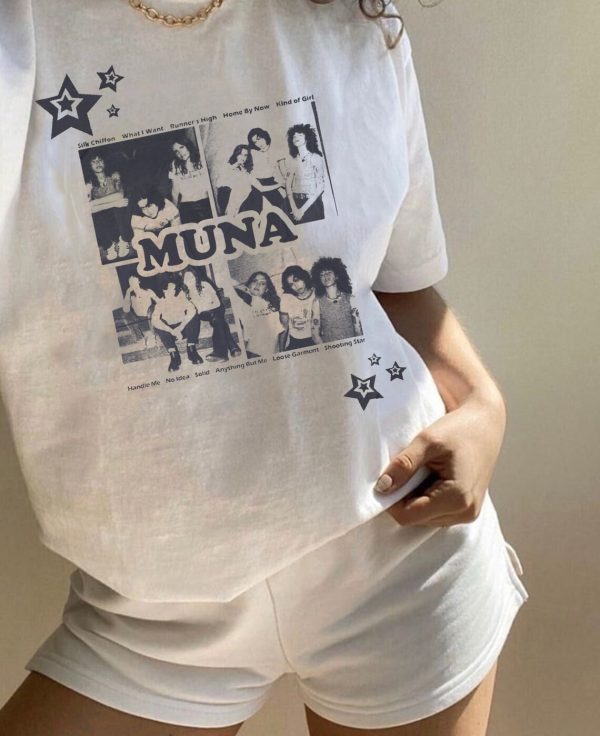 Muna Band Life’s So Fun Tour 2023 Shirt