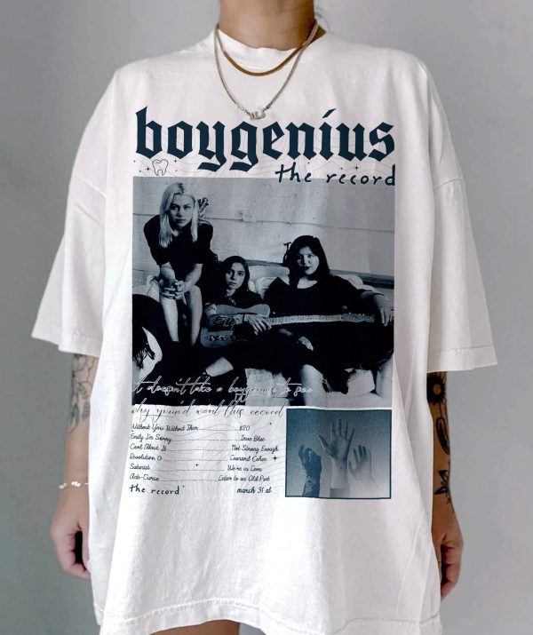 Vintage Boygenius The Record Album T-Shirt