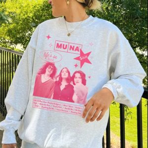 Vintage Muna Band Life’s So Fun Tour 2023 Shirt