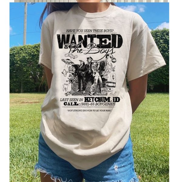 Wanted The Boys Boygenius Band Cowboy Vintage Shirt