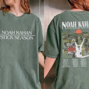 2023 Noah Kahan Stick Season Tour Shirt 2 Sides