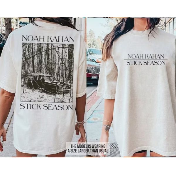 2 Sides 2023 Noah Kahan Stick Season Tour Shirt