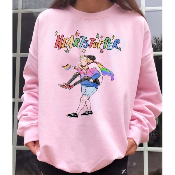 Heartstopper Nick And Charlie LGBT Sweatshirt