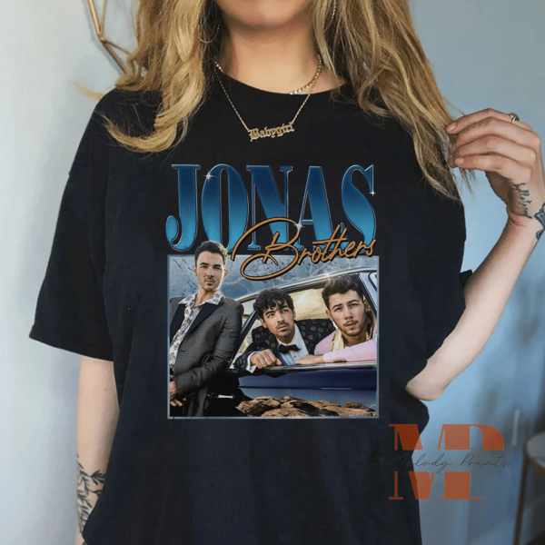 Jonas Brothers Band Vintage Tee