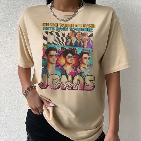 Vintage Jonas Brothers Trendy Music Band Sweatshirt