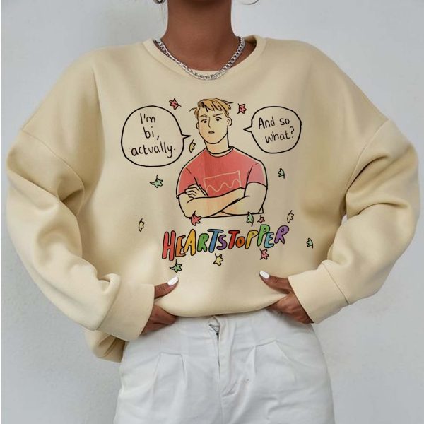 I’m Bi Actually Heartstopper Sweatshirt