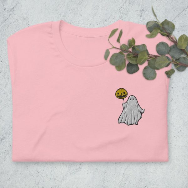 Ghost Shirt Embroidered Halloween