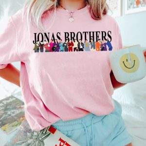 Joe Jonas Homage Jonas Brothers Shirt