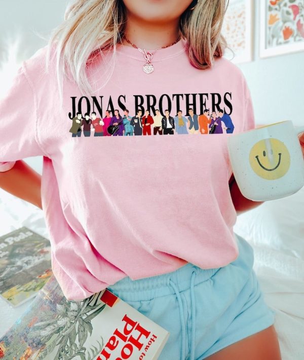 Joe Jonas Homage Jonas Brothers Shirt