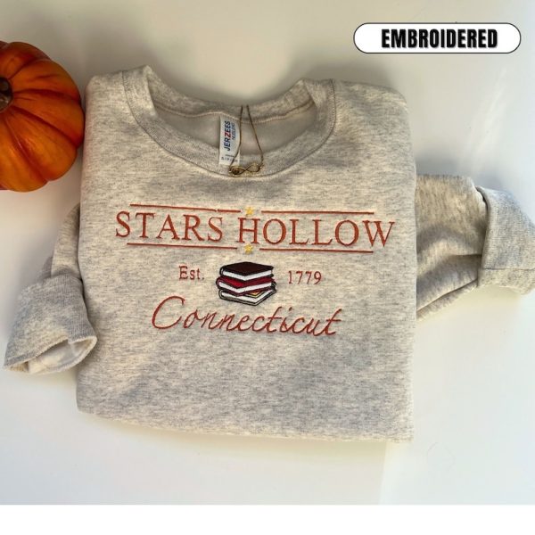 Gilmore Girls Embroidery Sweatshirt