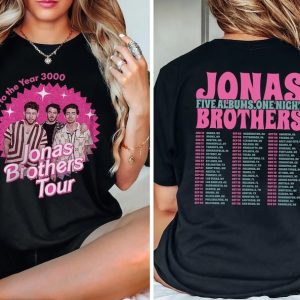 Vintage Jonas Brothers Concert Barbie Shirt