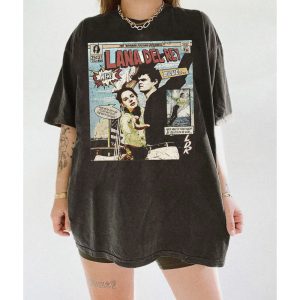 Vintage Lana Del Rey Comic T-shirt