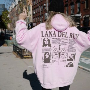 Vintage Lana Del Rey Happiness Is A Butterflies Sweatshirt