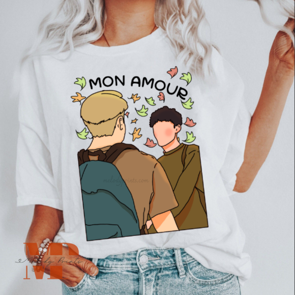 Mon Amour Heartstopper T Shirt