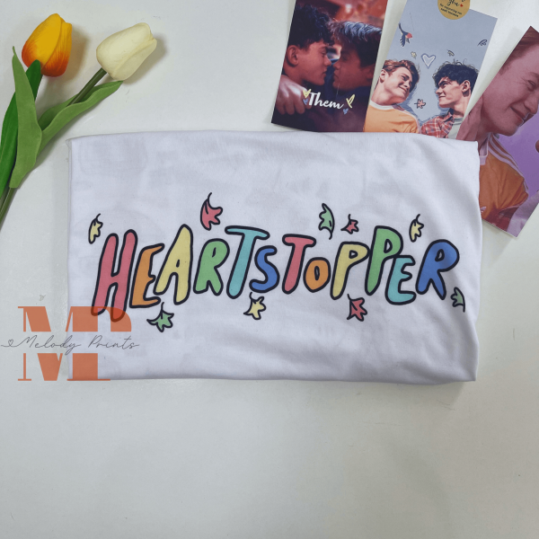 2 Sides Cute Heartstopper Sticker Shirt