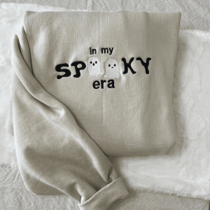 In My Spooky Era Embroidered Sweatshirt
