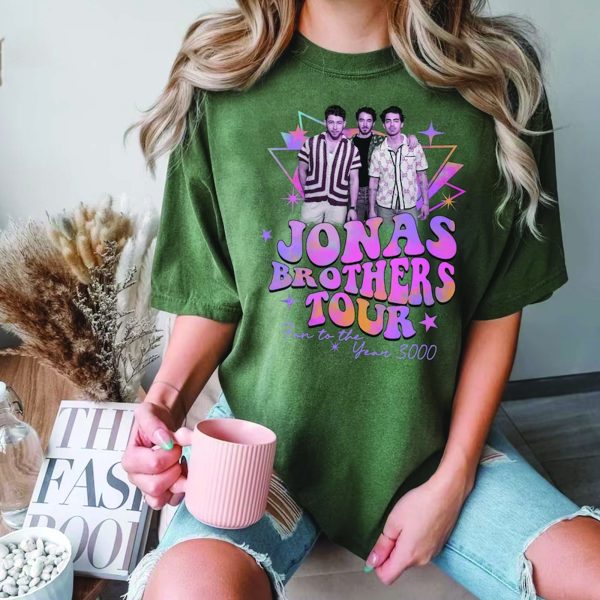 Jonas Brother Tour Fan To The Year 3000 Shirt