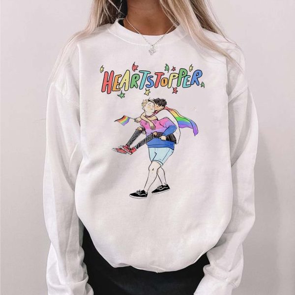 Heartstopper Nick And Charlie LGBT Sweatshirt