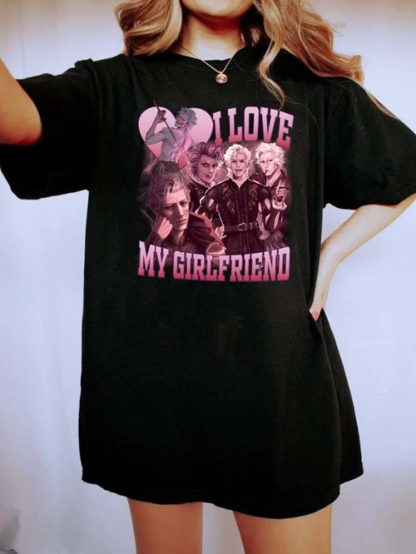 Astarion I Love My Girlfriend BG3 Inspired Shirt