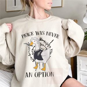 Goose Astarion Peace Was Never An Option Gaming Shirt