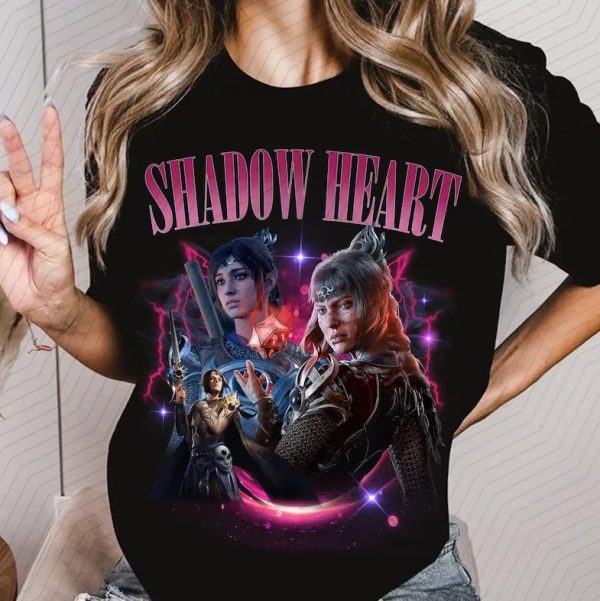 Shadowheart Baldur’s Gate 3 Retro Shirt