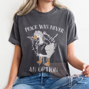 Goose Astarion Peace Was Never An Option Gaming Shirt