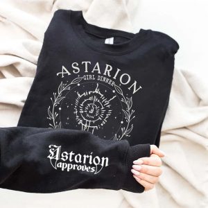 Astarion Baldur’s Gate 3 Sleeve Printed Sweatshirt