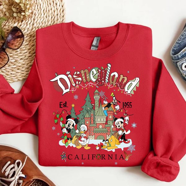 Disneyland California Christmas Shirt
