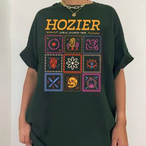 Hozier Unreal Unearth Rock Concert Shirt