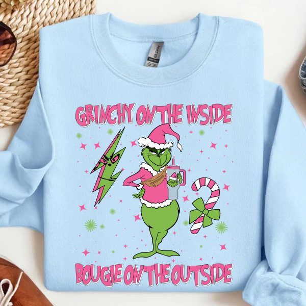 Grinchy On The Inside Bougie On The Outside Shirt