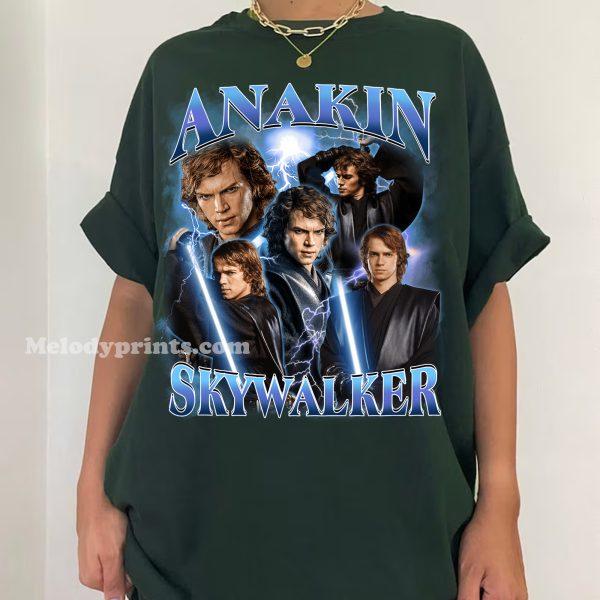 Anakin Skywalker Classic Vintage Bootleg Shirt