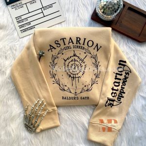 Astarion Baldur’s Gate 3 Sleeve Printed Sweatshirt