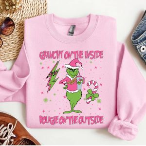 Grinchy On The Inside Bougie On The Outside Shirt