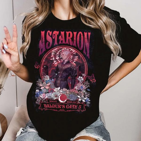 Astarion High Elf Bg3 Merch Shirt