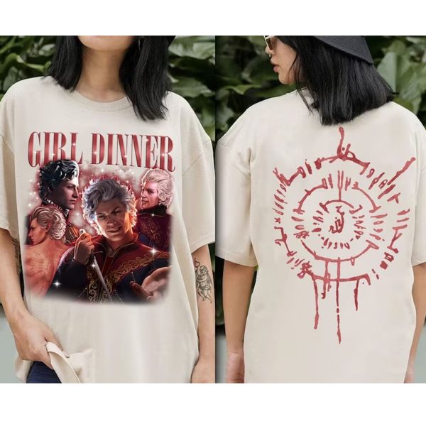 Astarion Girl Dinner Baldur’s Gate 3 Shirt