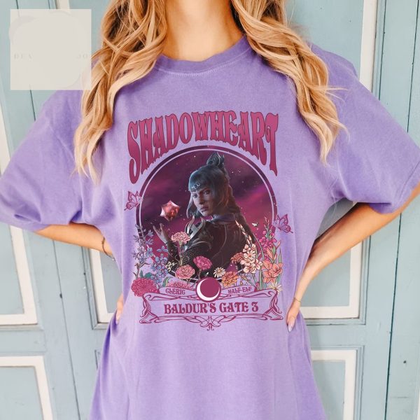 Shadowheart Baldur’s Gate 3 Floral Shirt