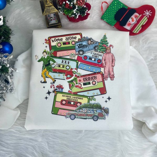 Christmas Movie Characters Sweatshirt